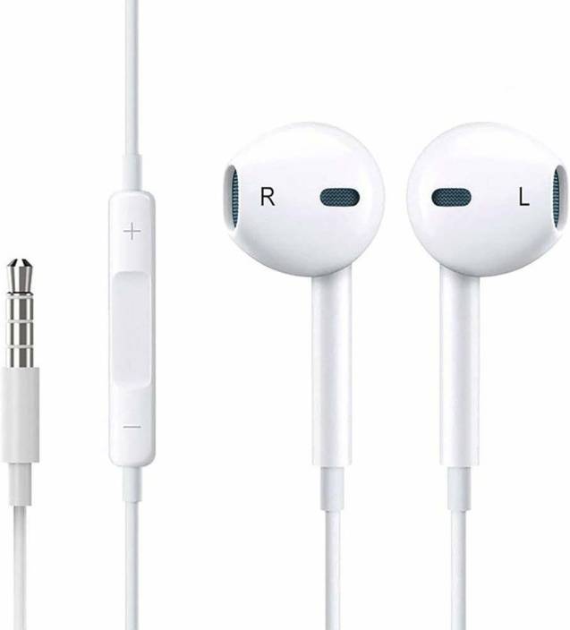 سماعات أذن Apple EarPods with 3.5 mm Headphone Plug