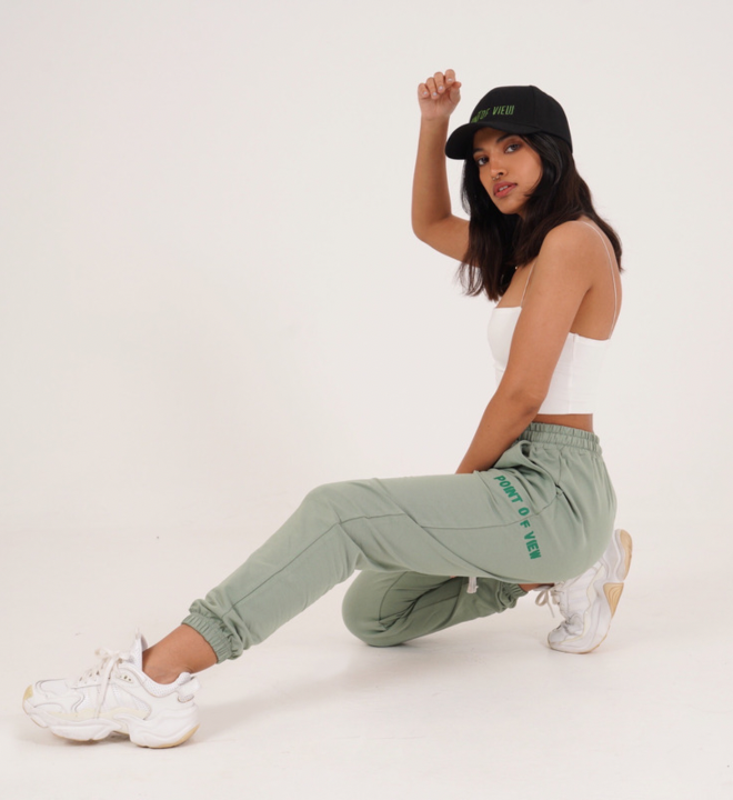 بوينت اوف فيو | بنطلون اخضر 