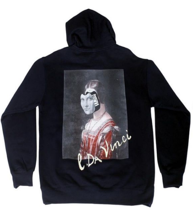 باركود | دافنشي هودي كحلي