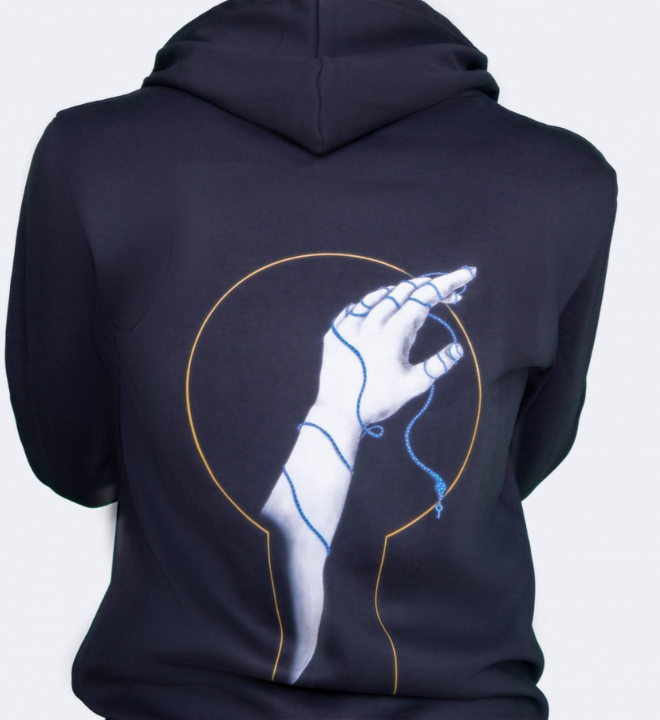 هودي مفتاح اليد باللون الاسود |key77