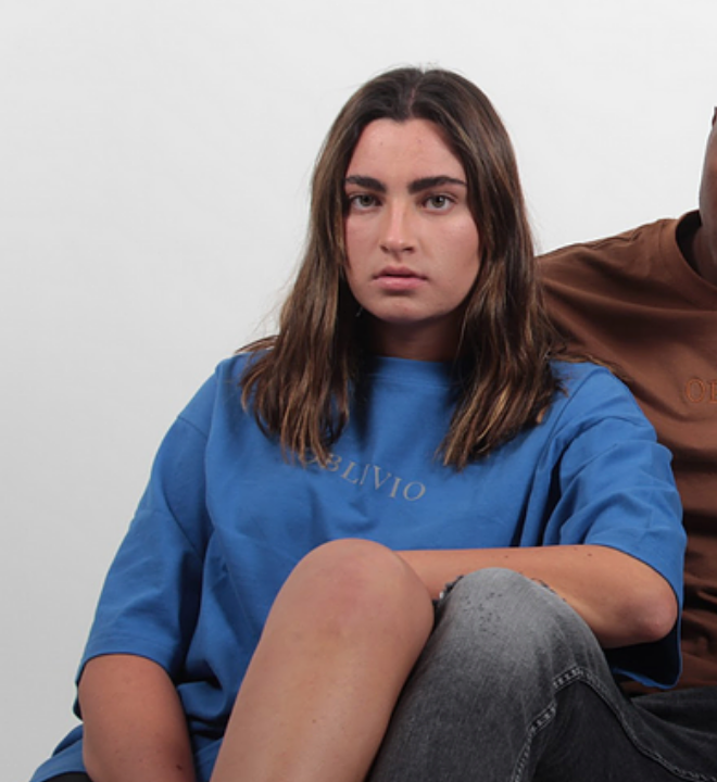 اوبليفيو | مارينا  تيشرت ازرق