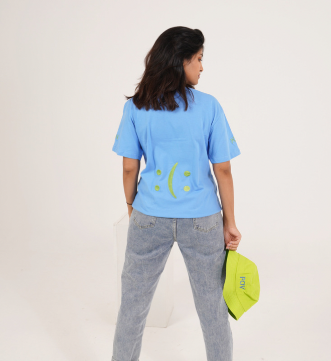 بوينت اوف فيو | تيشرت ازرق 