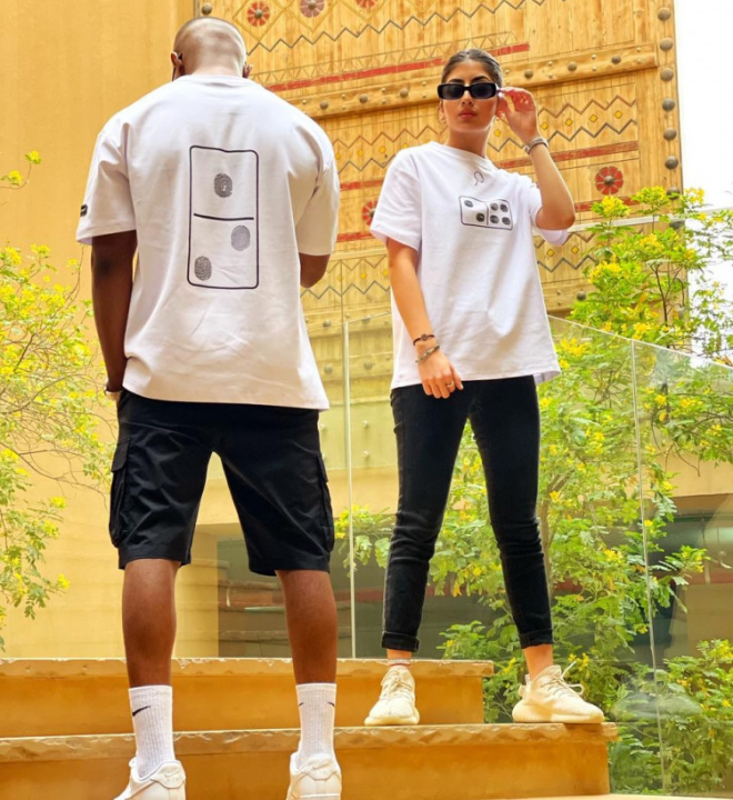 تريس | تيشرت ابيض 