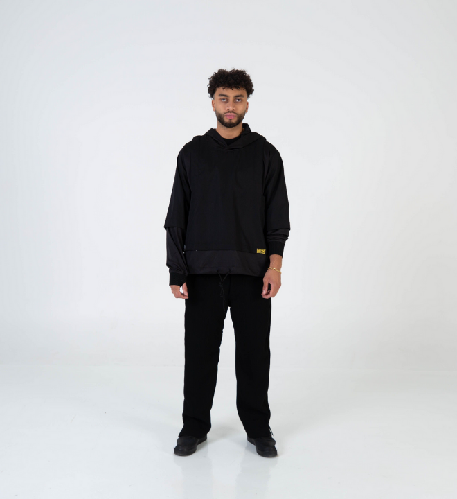 ڤيستي هودي كولكشن باللون الاسود| اف7