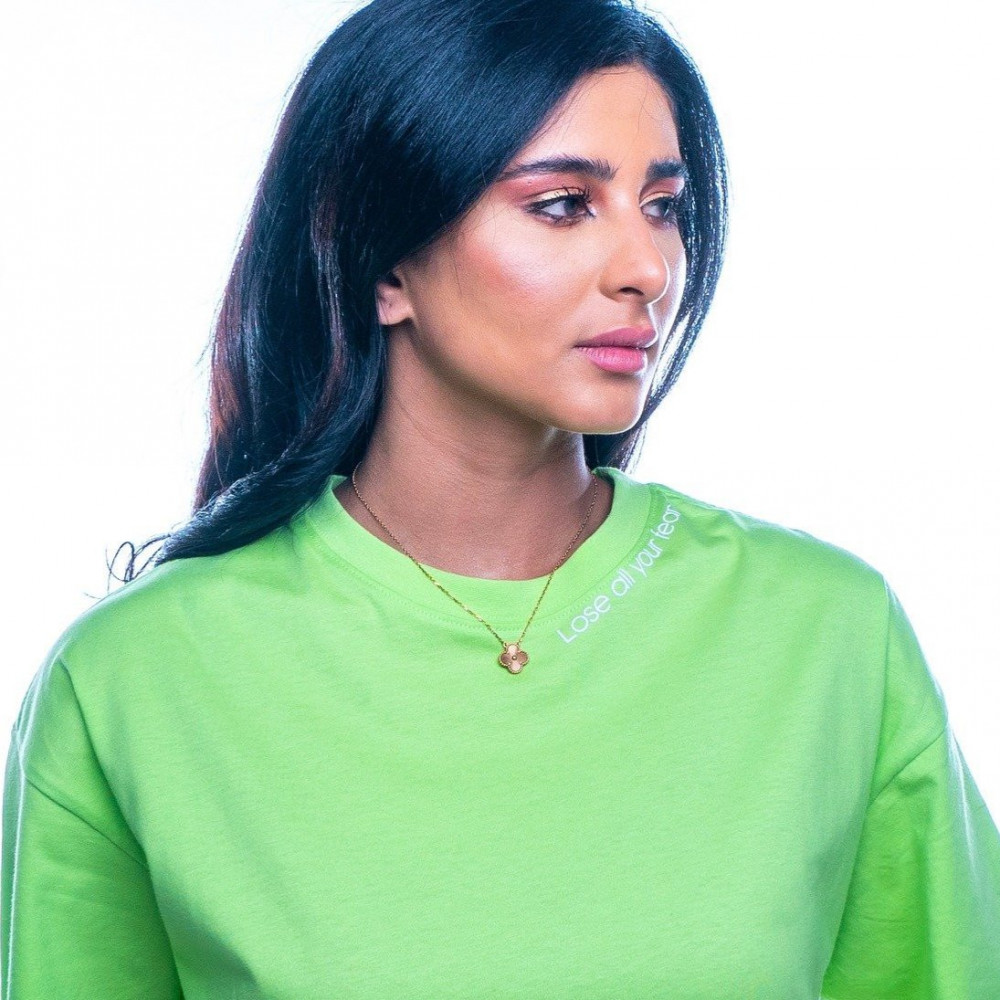 تيشيرت اخضر يونيسكس من لوزر 